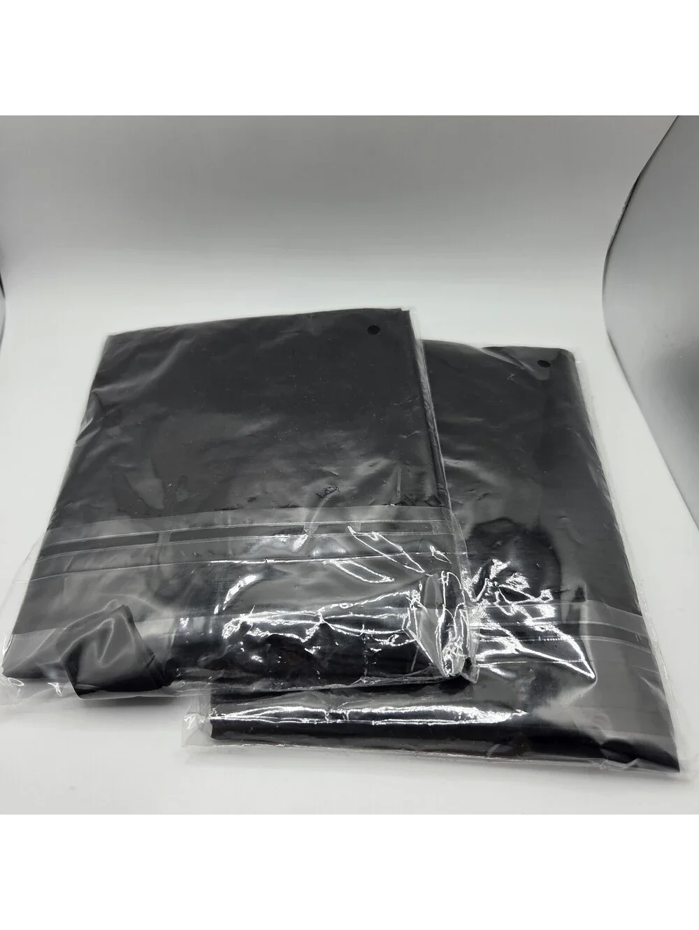Pro Basic Comb Out Cape Set Of 2 Black - One Size - Lightweight Nylon Washable